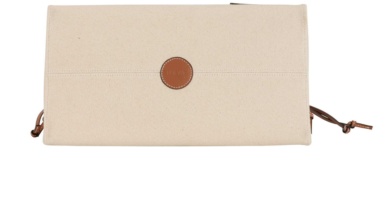 Large Cushion, &pound;480, Handbags, Cream, Canvas, Top view